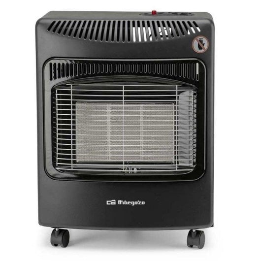 Orbegozo HCE 50 Stufa a Gas Butano/Propano 4200W Classe Energetica A Nera