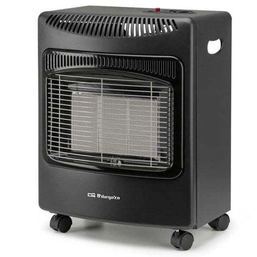 Orbegozo HCE 50 Stufa a Gas Butano/Propano 4200W Classe Energetica A Nera