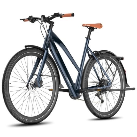 Bicicletta elettrica Fafrees F700W motore 250 W batteria 36 V 10 Ah freni idraulici