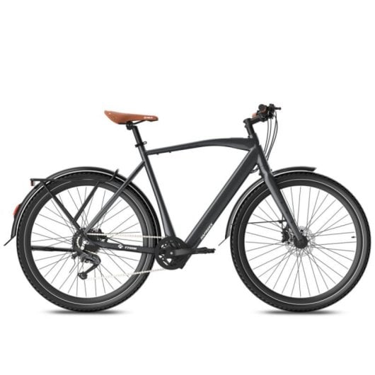 Bicicletta elettrica Fafrees F700M motore 250W batteria 36V 10Ah freni idraulici 9V