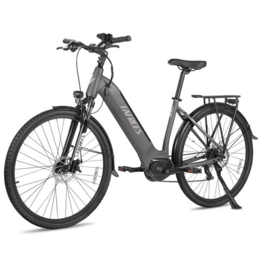 Bicicleta Elétrica urbana FAFREES FM9 motor central Bafang 250 W bateria 36 V 15 Ah suspensão hidráulica