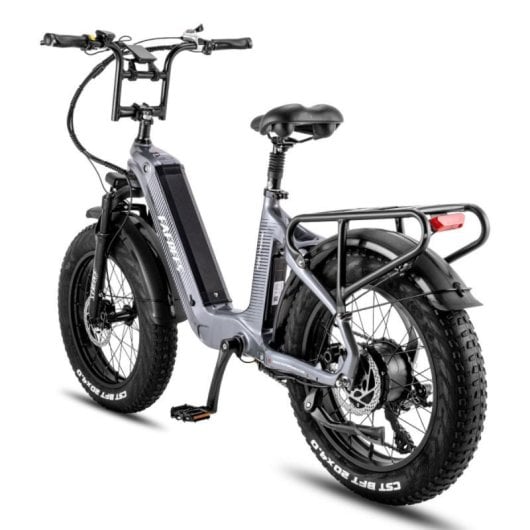 Bicicleta Elétrica FAFREES F20 Master fibra de carbono 500W 48V 22,5Ah LCD travões hidráulicos