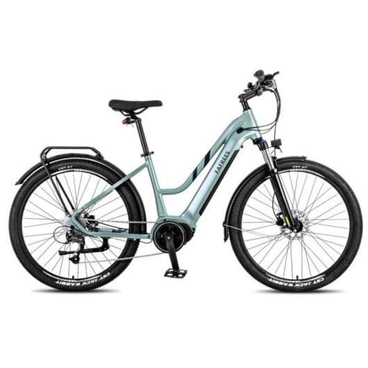 Bicicleta Elétrica urbana FAFREES FM8 motor central 36V 250W bateria integrada 14,5Ah LCD 9 velocidades