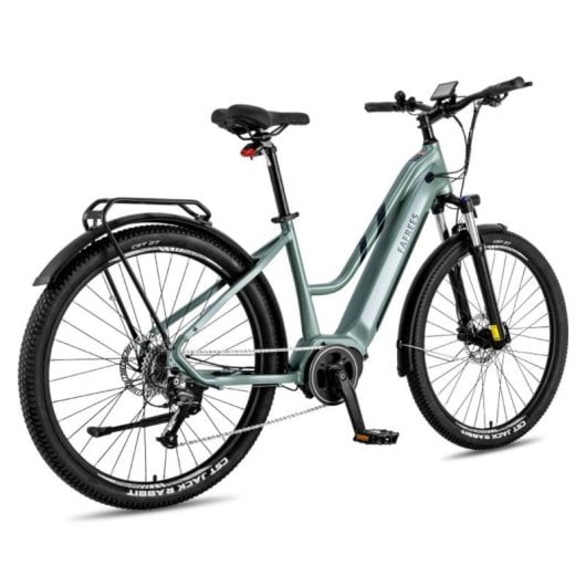 Bicicleta Elétrica urbana FAFREES FM8 motor central 36V 250W bateria integrada 14,5Ah LCD 9 velocidades