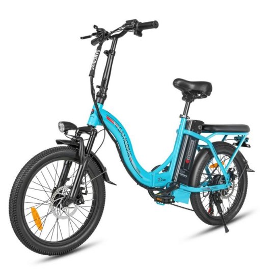 Bicicleta eléctrica SAMEBIKE CY20 motor 350W batería 36V 12Ah plegable 20x2,35" 7 velocidades