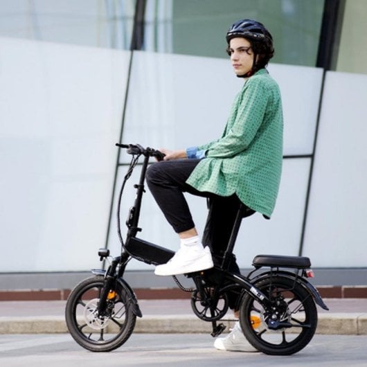 Elektrofahrrad isinwheel U3 250 W Motor Faltbar 55 km Reichweite LCD Federung