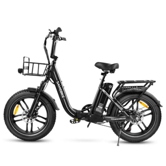 Bicicleta eléctrica SAMEBIKE C05 Pro 500 W plegable suspensión doble 70 km autonomía