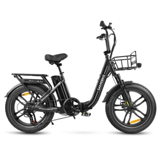 Bicicleta eléctrica SAMEBIKE C05 Pro 500 W plegable suspensión doble 70 km autonomía