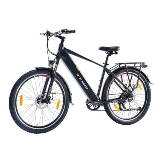 Bicicleta elétrica TTGO M300 27,5" 36V 20Ah 250W Suspensão Sensor Par Shimano 7V