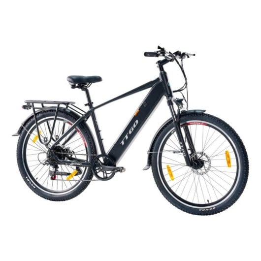 Bicicleta elétrica TTGO M300 27,5" 36V 20Ah 250W Suspensão Sensor Par Shimano 7V