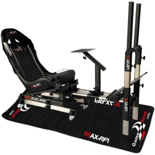 Simulador de carreras Blade GameSeat MAX RF-1 PRO+ Asiento Ajustable compatible con Fórmula 1 y Rally