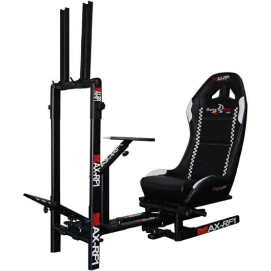 Simulador de carreras Blade GameSeat MAX RF-1 PRO+ Asiento Ajustable compatible con Fórmula 1 y Rally