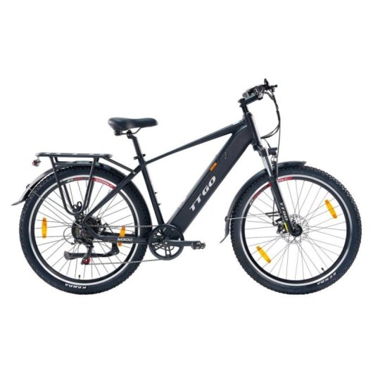 Vélo électrique TTGO M300 moteur 250 W batterie 36 V 20 Ah pneus 27,5 x 2,1 pouces