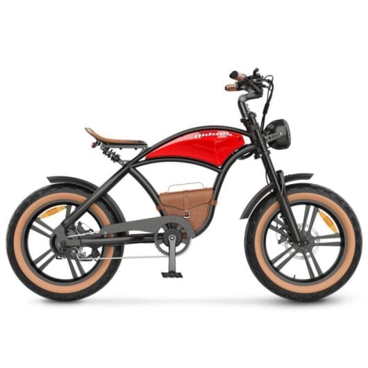 Bicicleta eléctrica Hidoes B10 motor 1000W frenos doble disco fat tyre mochila central