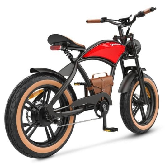 Bicicleta eléctrica Hidoes B10 motor 1000W frenos doble disco fat tyre mochila central