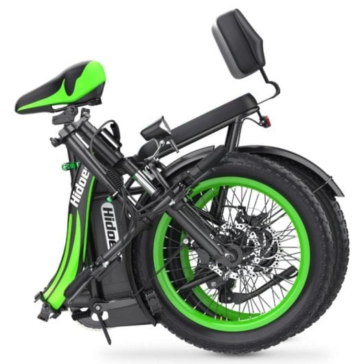 Bicicletta elettrica Hidoes C1 750W pieghevole batteria estraibile freno a disco