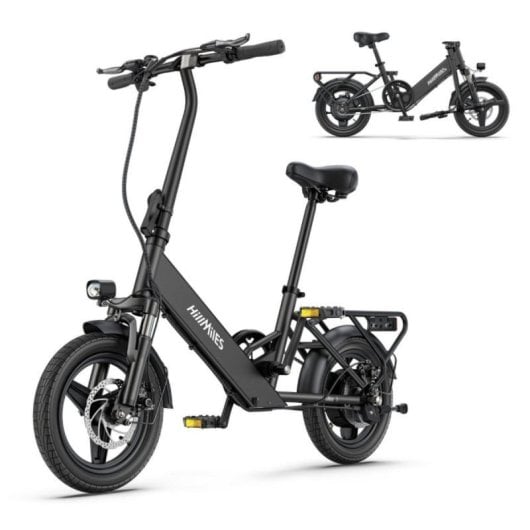 Bicicleta eléctrica HillMiles Mile 1 plegable 250 W 36 V 65 km autonomía 14"