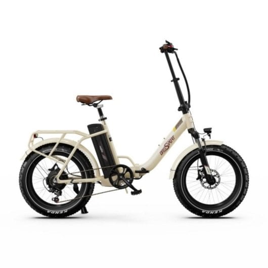 Bicicleta elétrica OT16 Max 500 W 48 V 18 Ah pneus 20 x 4.0 travões disco hidráulicos