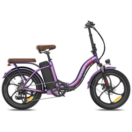 Bicicleta eléctrica F20+ Pro batería 22,5 Ah motor 250 W plegable chasis aluminio camaleón
