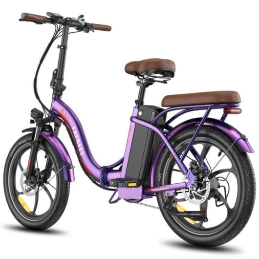 Bicicleta eléctrica F20+ Pro batería 22,5 Ah motor 250 W plegable chasis aluminio camaleón