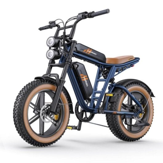 Bicicleta eléctrica HillMiles MileZoom 1 motor 75 Nm doble suspensión y frenos hidráulicos