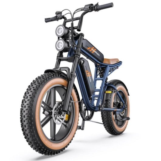 Bicicleta eléctrica HillMiles MileZoom 1 motor 75 Nm doble suspensión y frenos hidráulicos