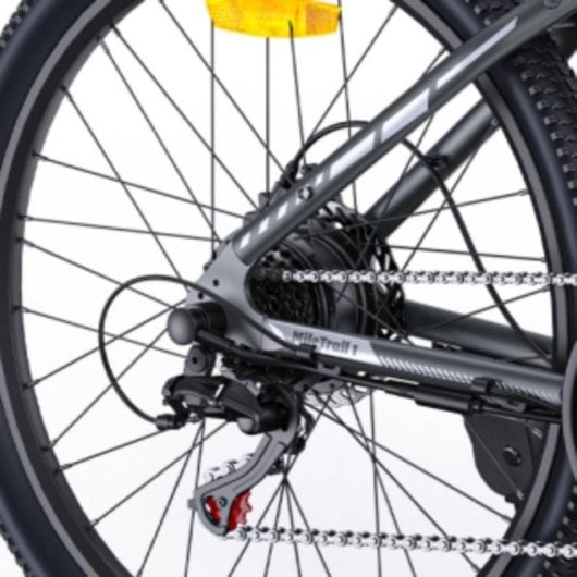 Bicicletta elettrica Hilmlesmieiral1 MileTrail M1 250 W 36 V 13 Ah PAS 25 km/h 26x1,95 LED