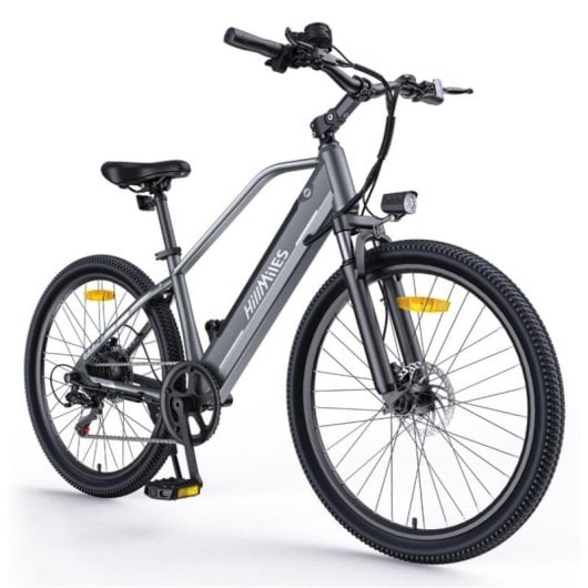 Bicicletta elettrica Himiesmierai1 MileTrail M1 250 W batteria 36 V 13 Ah 7 velocità freni a disco sospensione LED