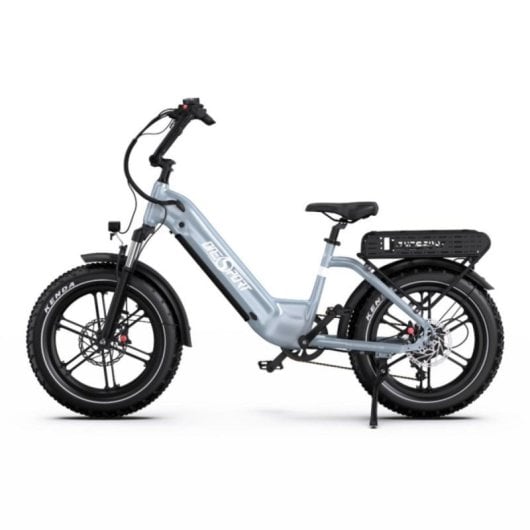 Bicicleta elétrica OT08 motor 500 W 48 V 18 Ah pneus 20 x 4.0 travões hidráulicos