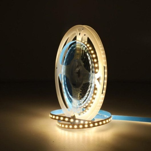 Tira LED SMD2025 12VDC Blanco Neutro 4200K 12W/m 5m 150 Leds/m IP20 Corte 0,6 cm