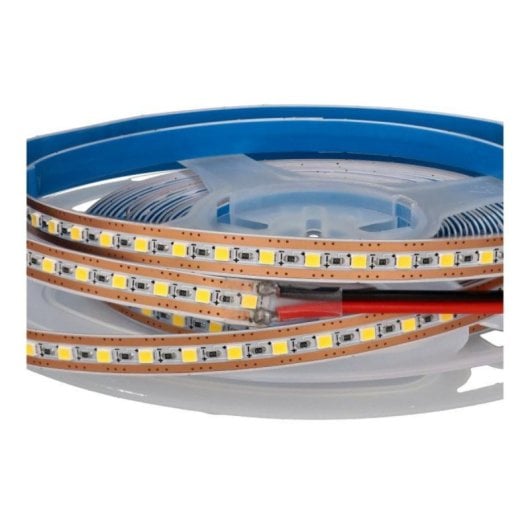 Tira LED SMD2025 12VDC Blanco Neutro 4200K 12W/m 5m 150 Leds/m IP20 Corte 0,6 cm