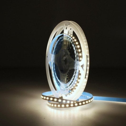 Tira LED SMD2025 12VDC 6000K Blanco frío 12W/m 150 LED/m 5 m IP20 CRI+80