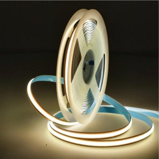 Tira LED JANDEI 12V 528 LEDs/m CRI>90 Free Cut IP20 8mm Adhesivo 3M