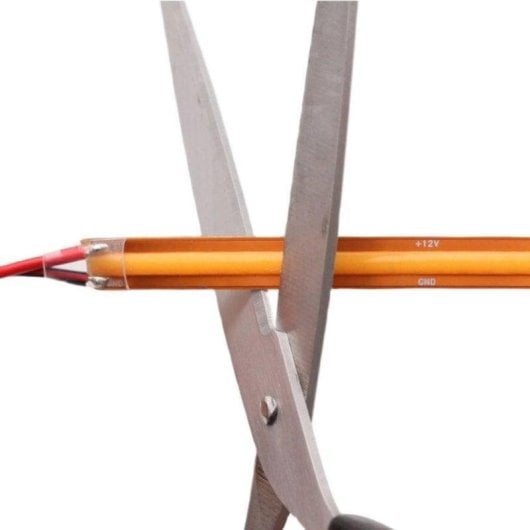 Tira LED JANDEI 12V 528 LED/m CRI>90 Free Cut IP20 8 mm Adhesivo 3M