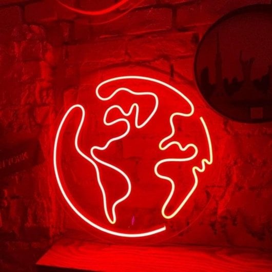 Tira LED Neon Flex JANDEI 5m Vermelho 120 LEDs/m IP65 12V Silicona Fonte 60W