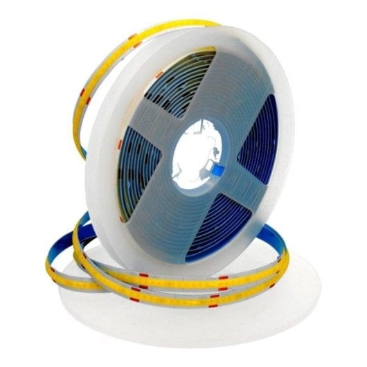 Fita LED COB Jandei 320 LED/m 5 m 4200K CRI>90 Corte 2,5 cm 10W/m 8mm