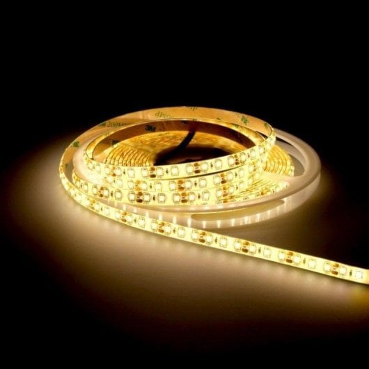 Fita LED JANDEI SMD2835 5m 120 Leds/m IP65 12V Flexível Branco Exterior