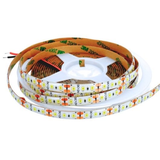 Tira LED SMD2835 120 Leds/m IP65 5m 12V Blanca Flexible Exterior Interior