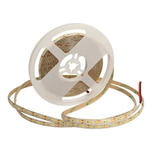 Tira LED SMD2835 120 Leds/m IP65 Flexible Blanca 5m con Transformador 60W 12V