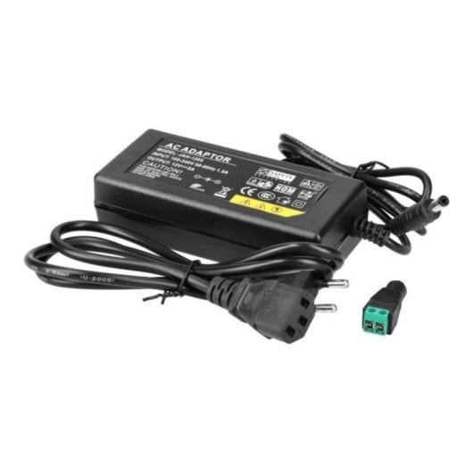 Tira LED SMD2835 120 Leds/m IP65 Flexible Blanca 5m con Transformador 60W 12V