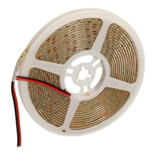 Fita LED JANDEI SMD2835 5m 120 Leds/m IP65 Branca com Transformador 60W 12V