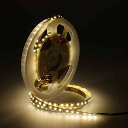 Tira LED interior SMD2835 blanca natural 4000K flexible 60 LEDs por metro 5 m