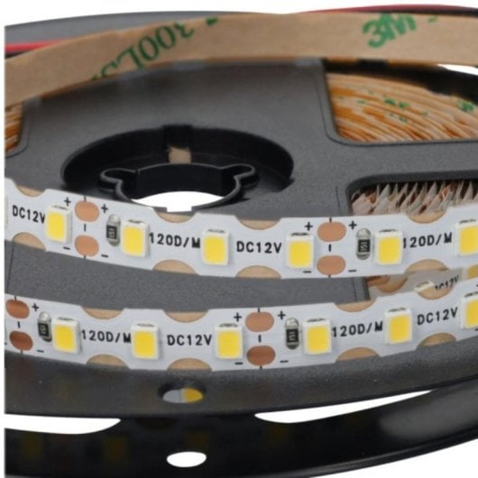 Tira LED SMD2835 120 LED/m 6mm Corte cada 25mm Luz Blanca Neutra 4200K 9.6W/m