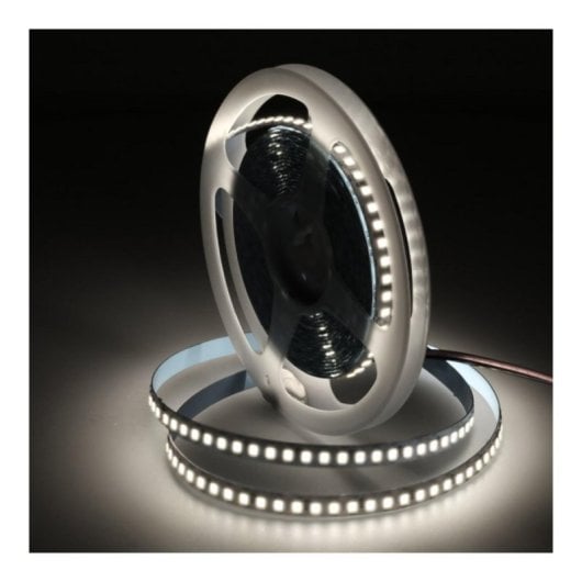 Tira LED SMD2835 12VDC 6000K 14.4W/m 168 LEDs/m 5m PCB 8mm CRI 80
