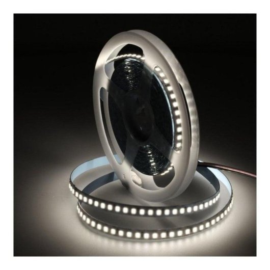 Tira LED JANDEI SMD2835 12VDC 6000K 14.4W/m 168 LEDs/m 5m PCB 8mm CRI 80