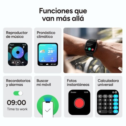 Ksix Pulse Bluetooth 46mm TFT Beige IP68 SpO2 Cardiofrequenzimetro 7 giorni di autonomia