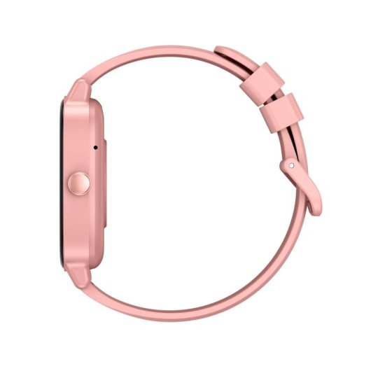 Smartwatch Ksix Pulse, ecrã de 1,83", bateria com duração de 7 dias, modo desporto e saúde, chamadas, proteção IP68, rosa