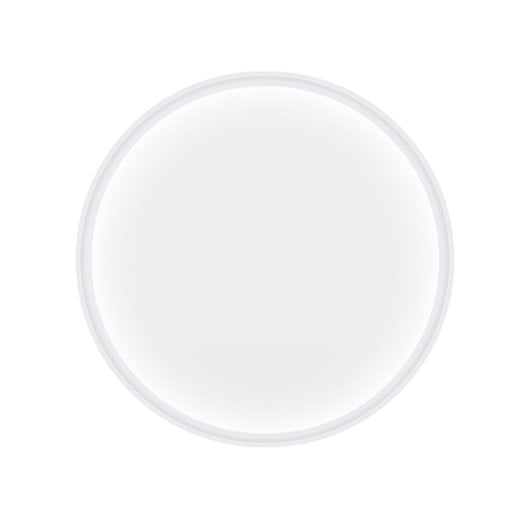 Ksix Halo 2 Plafón Smartled, Rgbic + Cct, Ø37 Cm, 3.200 Lm, 240 Leds, 26 W, App Tuya Smart, Branco