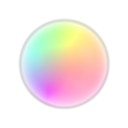 Ksix Halo 2 Plafón Smartled, Rgbic + Cct, Ø37 Cm, 3.200 Lm, 240 Leds, 26 W, App Tuya Smart, Branco