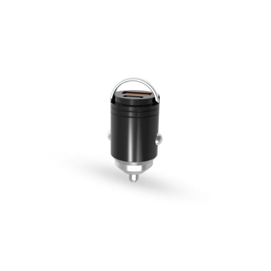 Caricabatterie da auto ultraveloce Ksix USB-C Power Delivery da 30 W e USB-A Quick Charge, compatibile con iPhone e Samsung